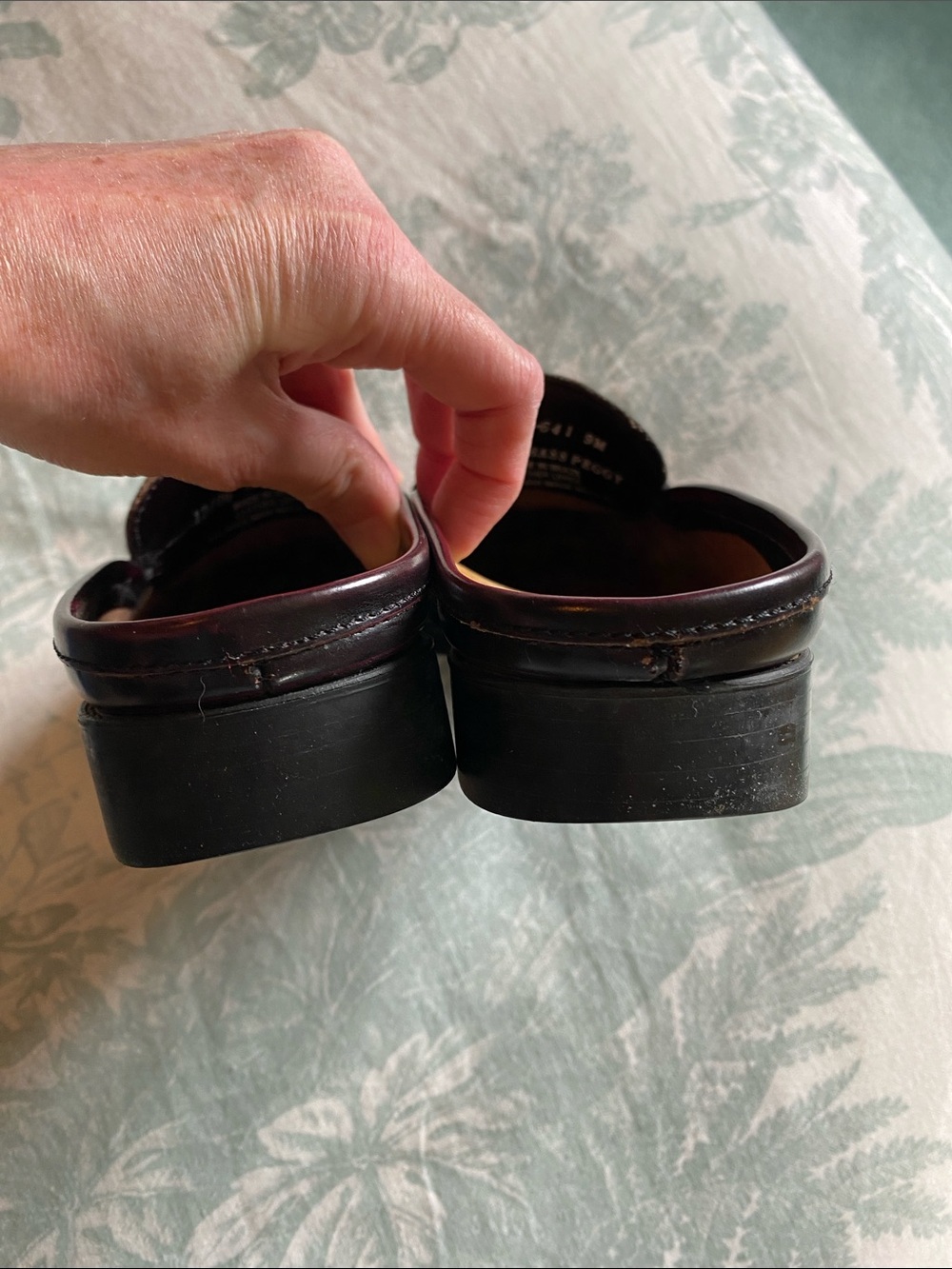 Weejuns Bass Penny Loafer Mules - Picture 10 of 10